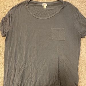 Dark grey with front pocket shirt. Size XXL from mossimo supply co.